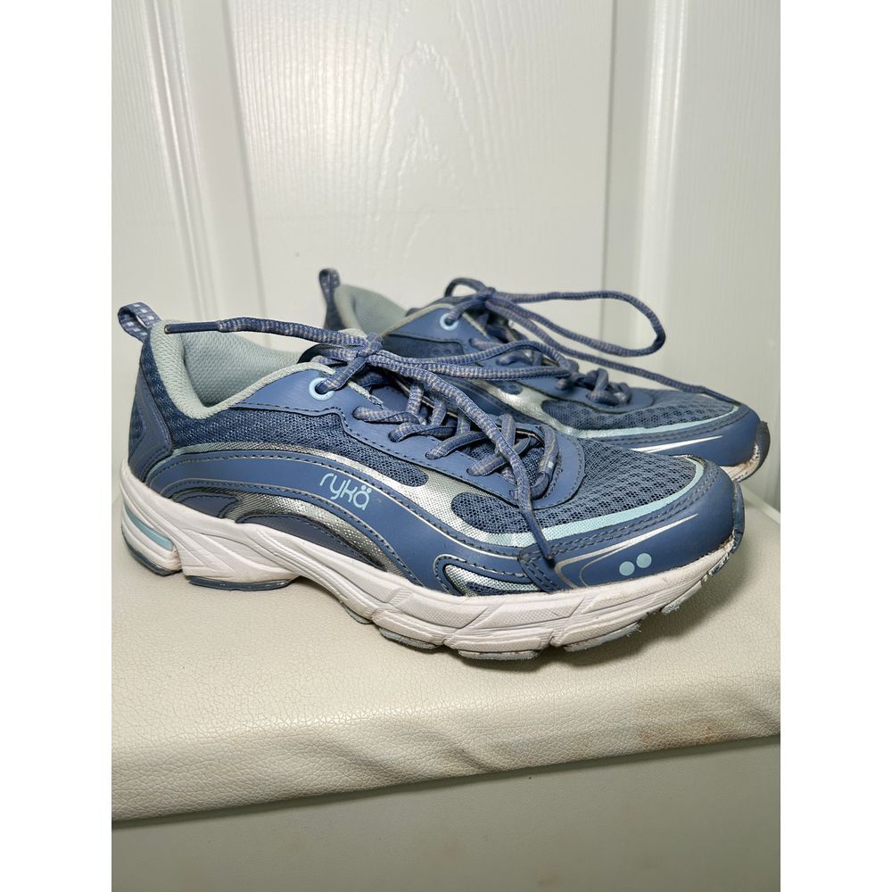Ryka Inspire Women's‎ Girl's Walking Shoes Size 5.5 Blue White